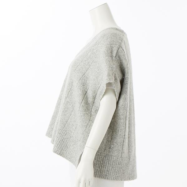 グリーンノート 針抜き柄ベスト〈7G〉【グリーンノート】【大きいサイズ】【13号・15号・19号】 - 画像 (4)