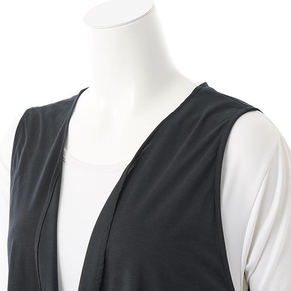 【大きいサイズレディース】ロングトッパージレ【日本製】 - 画像 (5)