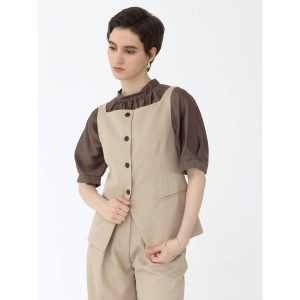 Aga スクエアビスチェベスト