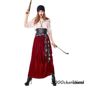 コスプレ 衣装 レディース 海賊 パイレーツ コスチューム 大人 仮装 パーティーグッズ イベント用品 余興 女性用 cos