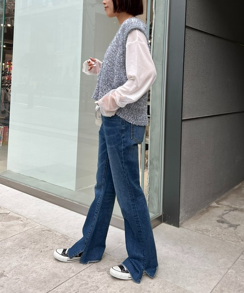 CIAOPANIC TYPY 「CIAOPANIC TYPY」 ニットベスト ONE SIZE オフホワイト レディース - 画像 (7)