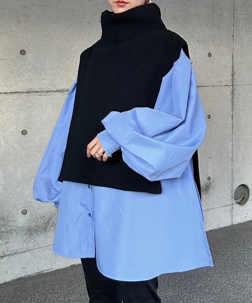 Bonjour Sagan 「Bonjour Sagan」 ニットベスト FREE ブラック レディース - 画像 (7)