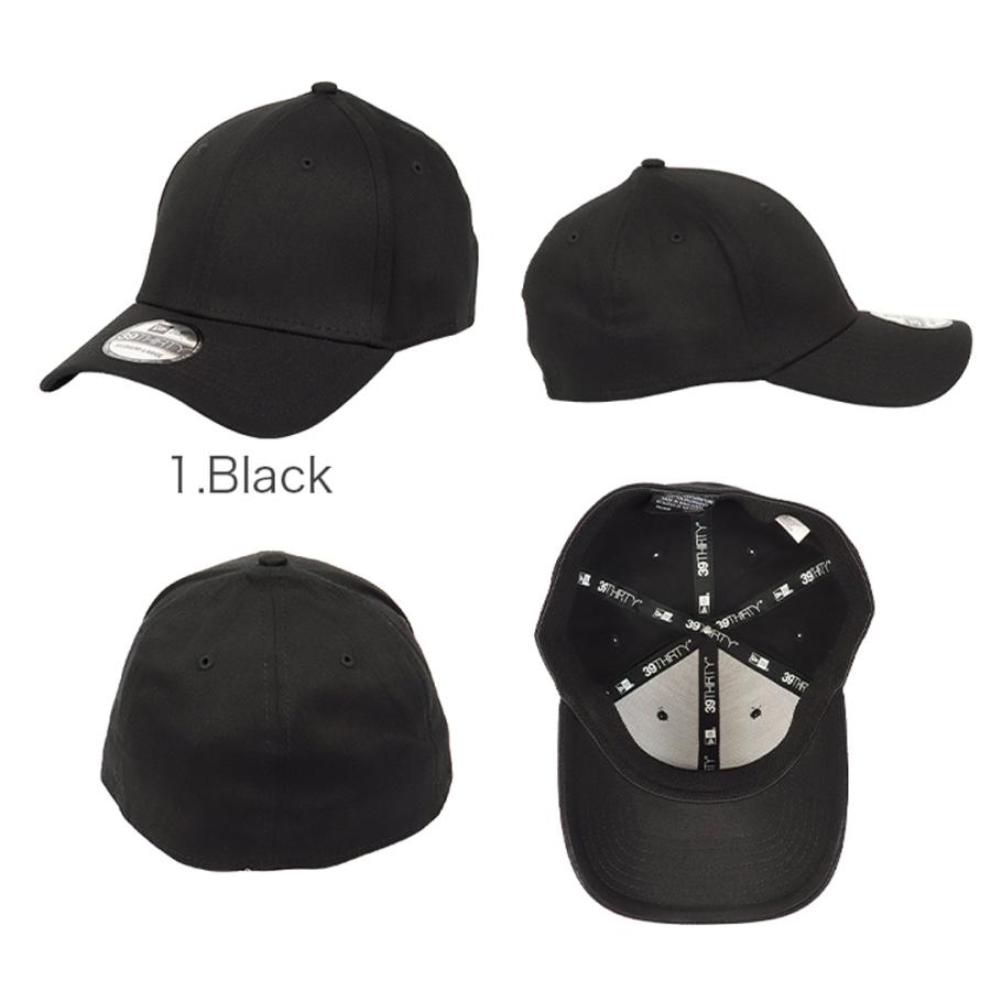 NEW ERA ニューエラ キャップ 39THIRTY 無地 帽子 メンズ レディース ストレッチ ゴム