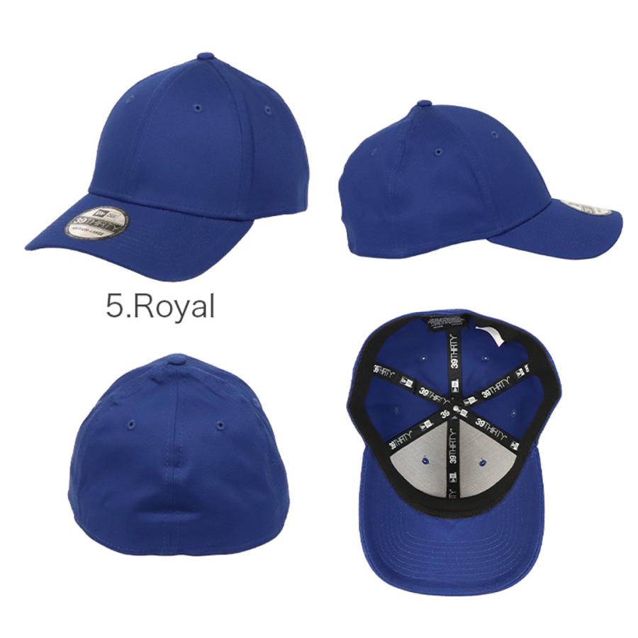 NEW ERA ニューエラ キャップ 39THIRTY 無地 帽子 メンズ レディース ストレッチ ゴム - 画像 (5)