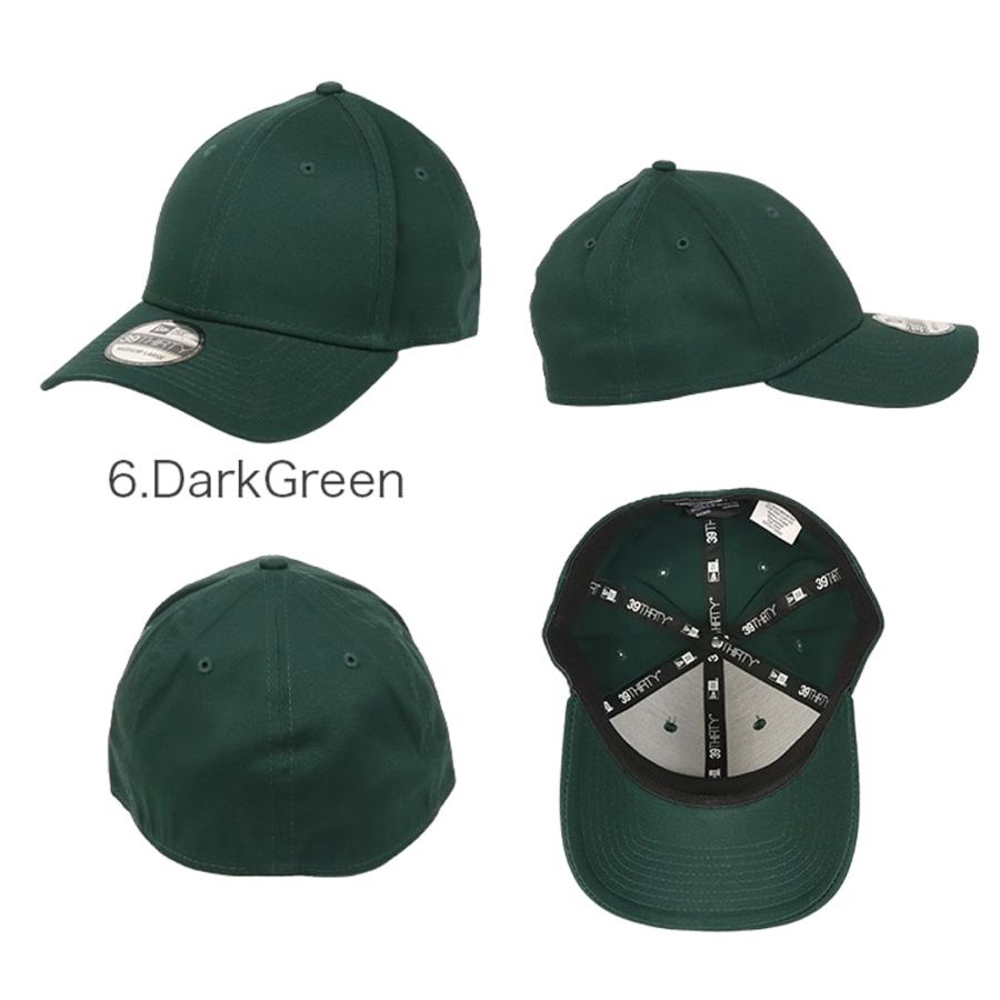 NEW ERA ニューエラ キャップ 39THIRTY 無地 帽子 メンズ レディース ストレッチ ゴム - 画像 (6)
