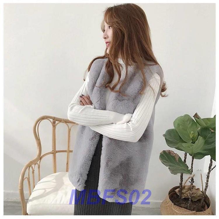 ファー レディース ボア 毛皮コート フェイクファー ショート アウター ブルゾン ふわふわ 防寒 暖かい 着痩せ おしゃれ - 画像 (8)