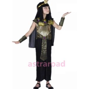 コスプレ 仮装 衣装 子供 プリンス プリンセス 女の子 男の子 ファラオの王 王様 女王 クレオパトラ ファラオ エジプト ワンピース