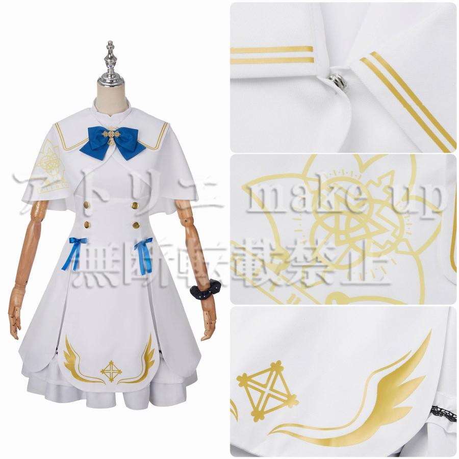 【ブルーアーカイブ コスプレ 衣装】聖園 ミカ ハロウィン コスチューム 衣装 ゲーム アニメ 映画 オーダーメイド - 画像 (2)