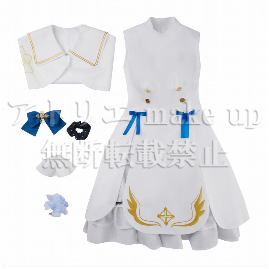 【ブルーアーカイブ コスプレ 衣装】聖園 ミカ ハロウィン コスチューム 衣装 ゲーム アニメ 映画 オーダーメイド - 画像 (3)