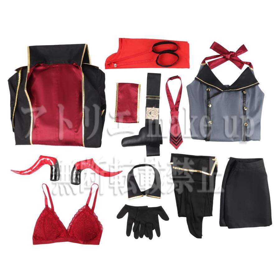 【ブルーアーカイブ コスプレ 衣装】京極 サツキ ハロウィン コスチューム 衣装 ゲーム アニメ 映画 オーダーメイド - 画像 (3)