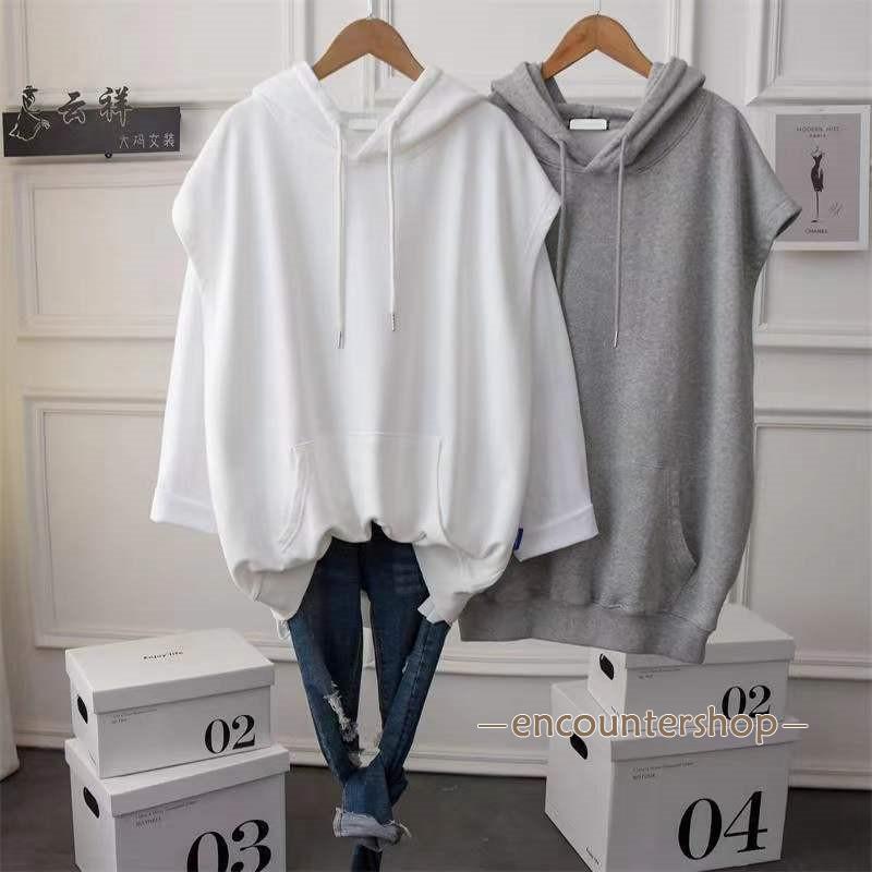 【大特価】レディース フード付き ジレ ノースリーブ 春 夏春コーデ 薄手 涼しい ジャケット きれいめ ス 羽織り おしゃれ - 画像 (7)