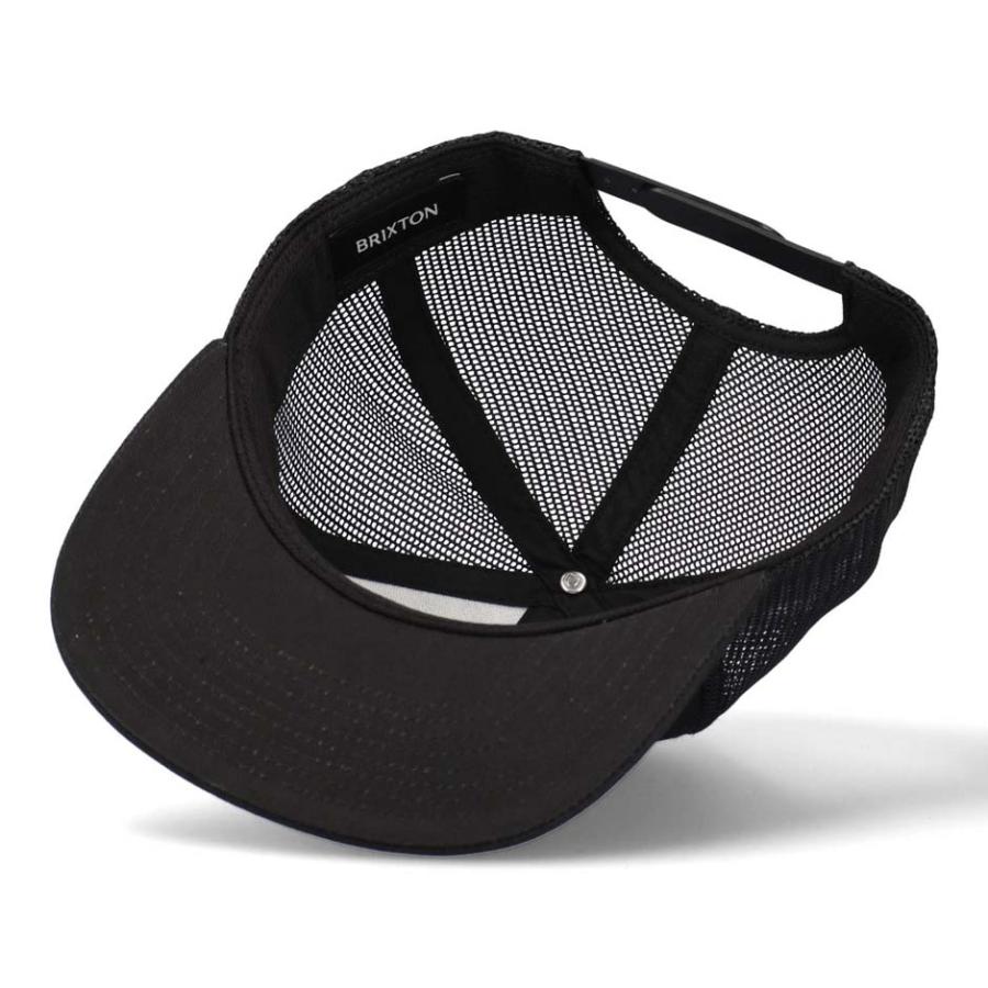 BRIXTON ブリクストン ワッペン フラットバイザー メッシュキャップ 帽子 キャップ スナップバック メンズ レディース ブランド サイズ調節可能 - 画像 (9)