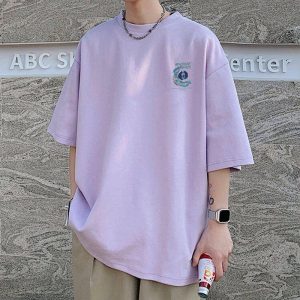 Tシャツ 6color トップス 半袖 月 つき 男女兼用 メンズ 大きいサイズ コットン