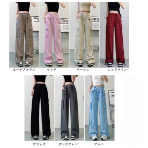 7color ボトムス ズボン ガウチョパンツ 合わせやすい ゆったり