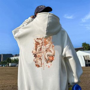 10color トップス 男女兼用 メンズ 大きいサイズ 龍 龍紋 龍柄 白 赤 黒 緑 青 紫