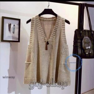 ブラックフライデー ニニットベストレディース 大きいサイズ コーデ 重ね着 ジレ 秋コーデ 着痩せ ノースリーブ ロング丈 vネック 体型カバー セーター