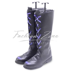 送料無料◆ブルーアーカイブ-Blue Archive- 風 錠前サオリ コスプレ靴 男女兼用 シューズ 道具小物 ブーツ cosplay ハロウィン仮装 変装