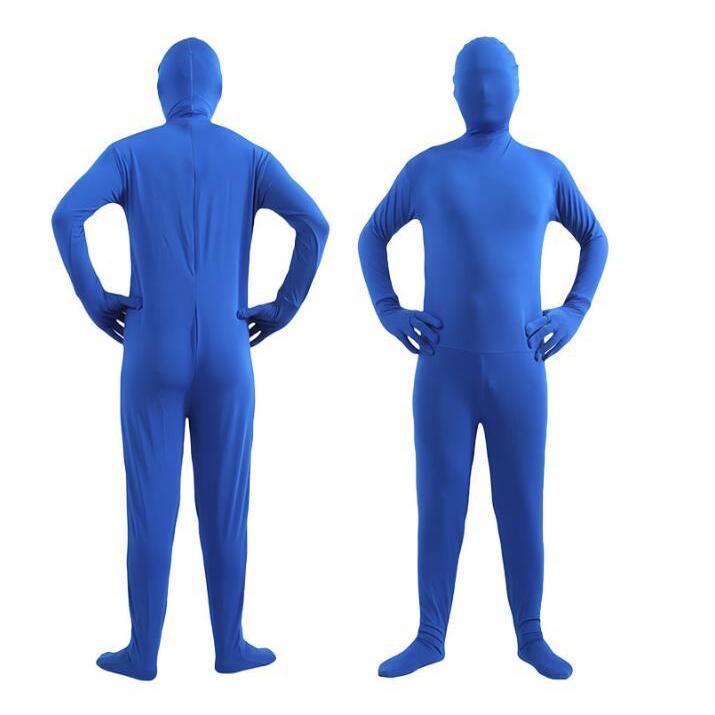 全身タイツ ゼンタイ コスプレ衣装 セクシー コスチューム 子供/大人 ボディスーツ オーバーオール 長袖 仮装 余興 イベント ハロウィンコスプレ衣装 タイト 12 - 画像 (4)