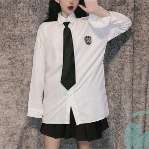 JK制服 セーラー服 上下セット 長袖 ネクタイ 学院風 学生服 フリルスカート ミニ丈 学園祭 コスチューム 春夏秋 cosplay