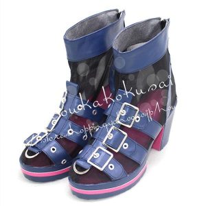 Paradox Liveパラドックスライブ風 コスプレ靴 Anne Faulkner アン・フォークナー ブーツ 道具小物 cosplay コスチューム