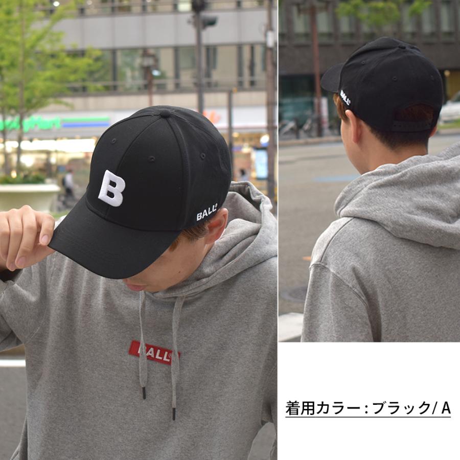 BALL(アパレル) ベースボールキャップ ユニセックス メンズ フリーサイズ ロゴ刺繍 綿100% ギフト カジュアル オールシーズン スポーティ ブラック おしゃれ BALL 63255 - 画像 (6)