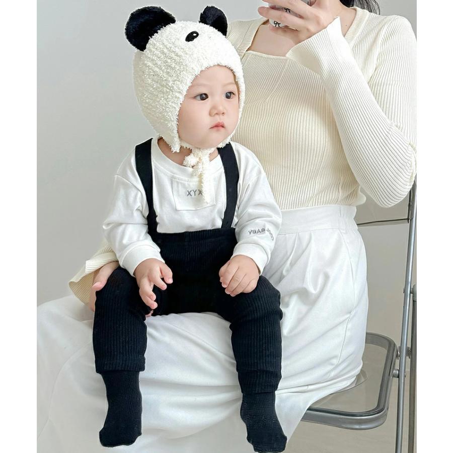 送料無料 ボンネット帽 ベビー帽子 動物 耳保護キャップ ウサギ パンダ 蛙 秋冬 暖かい 赤ちゃん 新生児 コスチューム 可愛い 雑貨 おしゃれ アウトドア 誕生日 - 画像 (2)