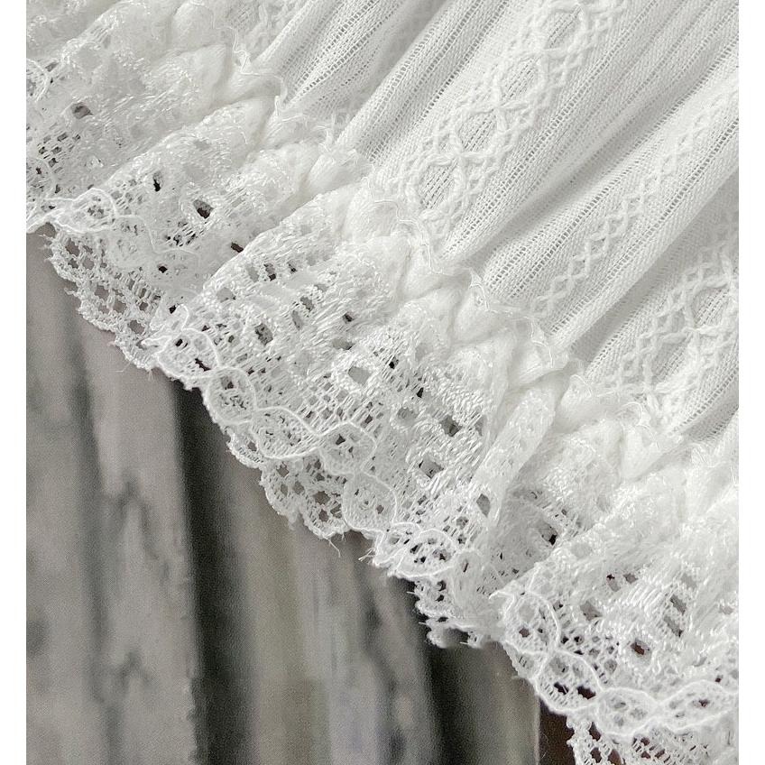 送料無料 ペチパンツ ロリータ レース インナーパンツ 薄い カボチャパンツ 見せパンツ レディース 可愛い ホワイトブラック ペチコート コスチューム 楽天海 - 画像 (7)