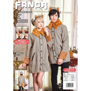 clearstone ハロウィン 2023 HW-23 ファングル きつね探偵シャツ ユニセックス 仮装 衣装 コス