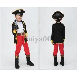 衣装 子供 海賊 コスプレ 子供用 男の子 海賊服 コスチューム キッズ 子ども用 こども 仮装 変装